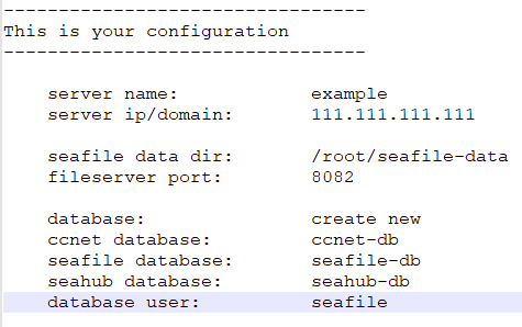 Settings Results