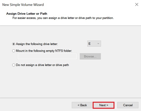 Adicionando um volume e criando partições no Windows