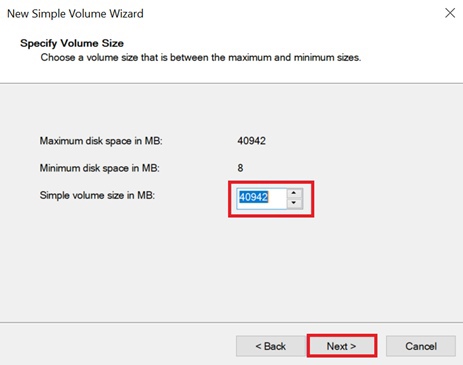Adding a Volume and Creating Partitions in Windows