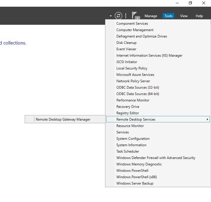 Remote Desktop Gateway Manager