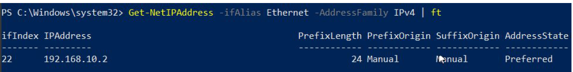 Find out which IPs are already configured