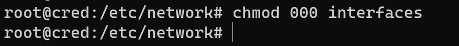 Chmod numeric deny