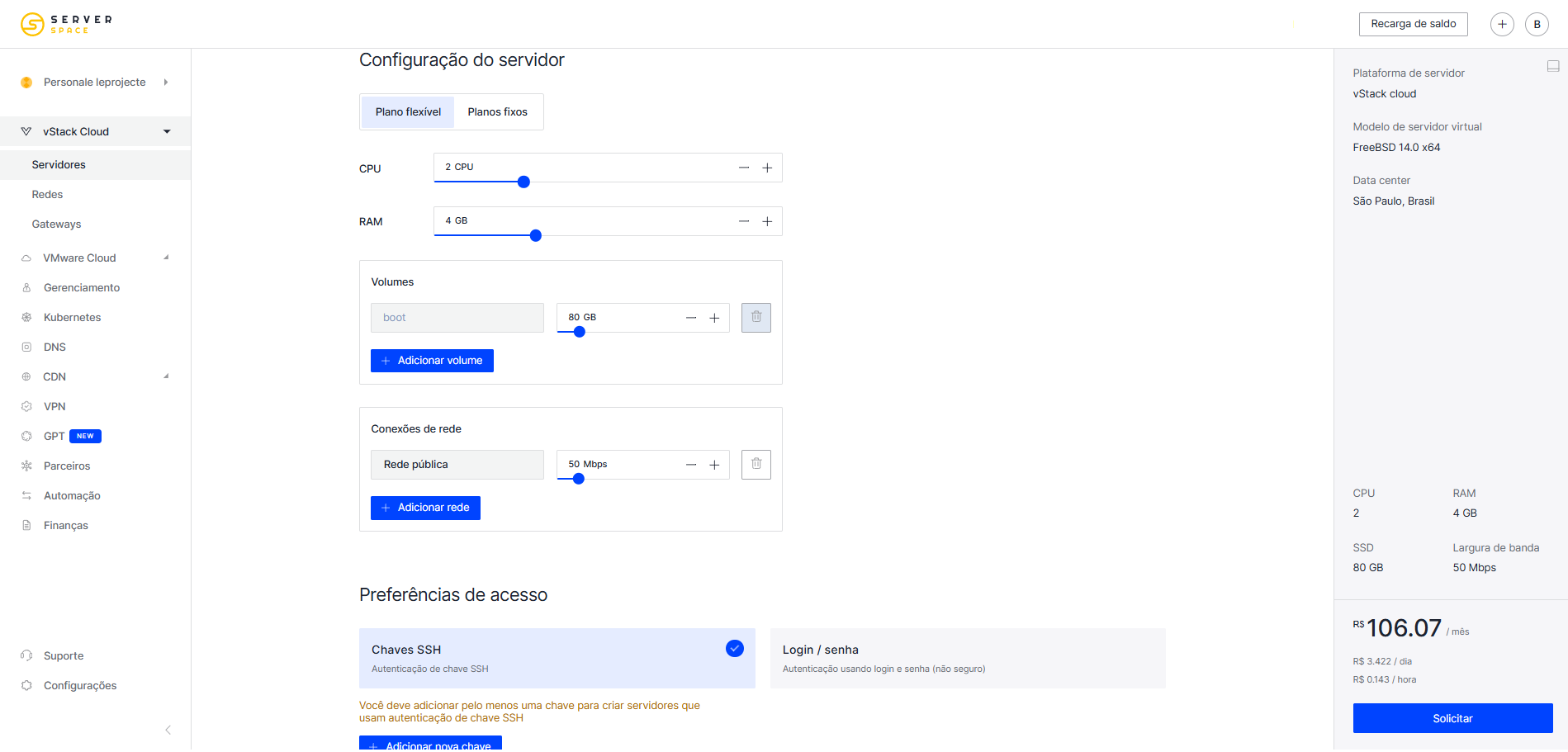 Server configuration Vstack pt 2 br