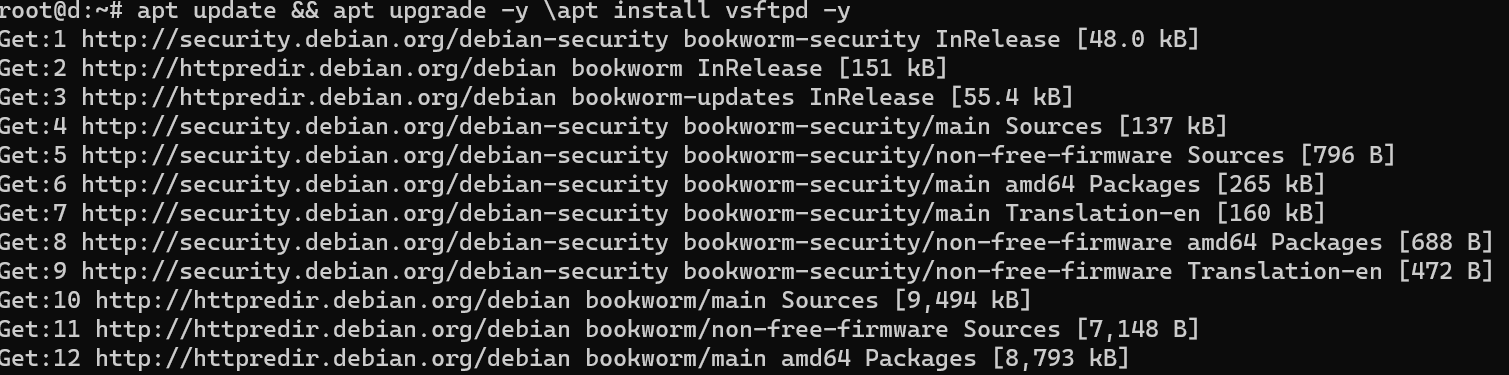 install