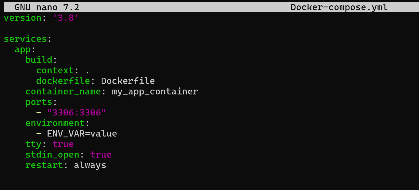 docker-compsoe