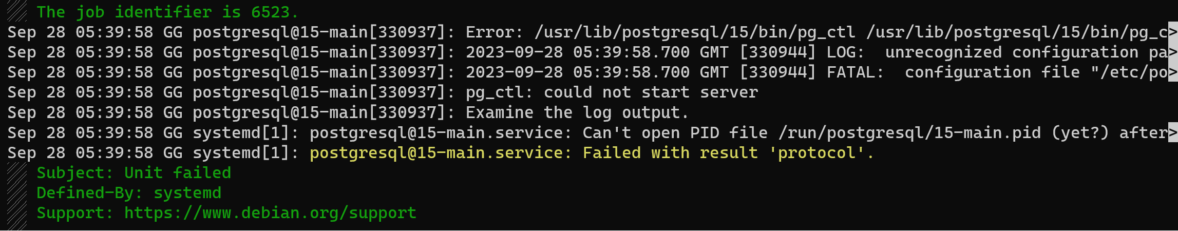 unit-failed